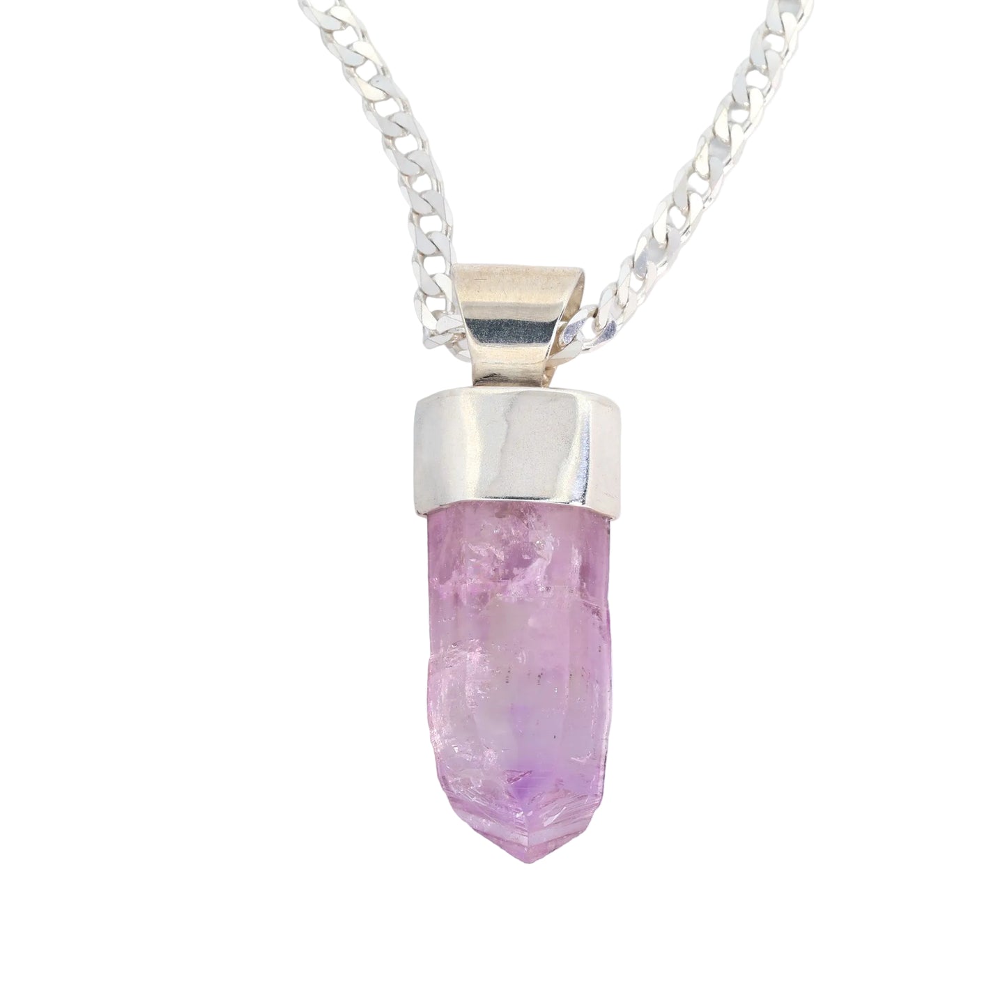 Sterling Silver Amethyst Pendent