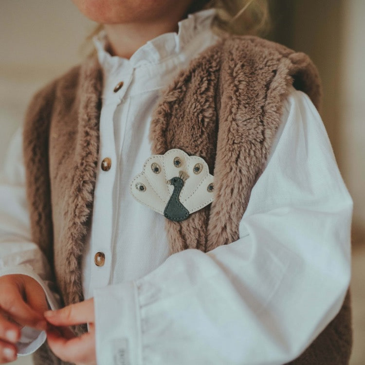 Raw Indicolite and 14k Gold Earrings