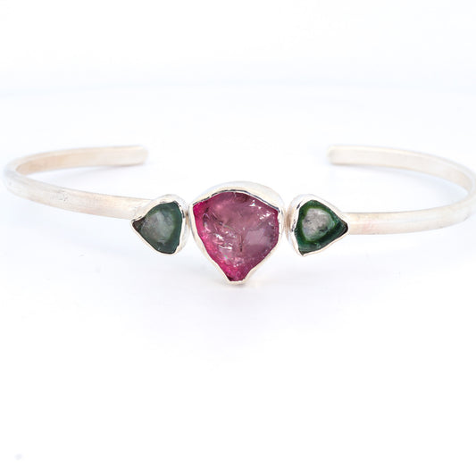 Sterling Silver & Tourmaline Bracelet