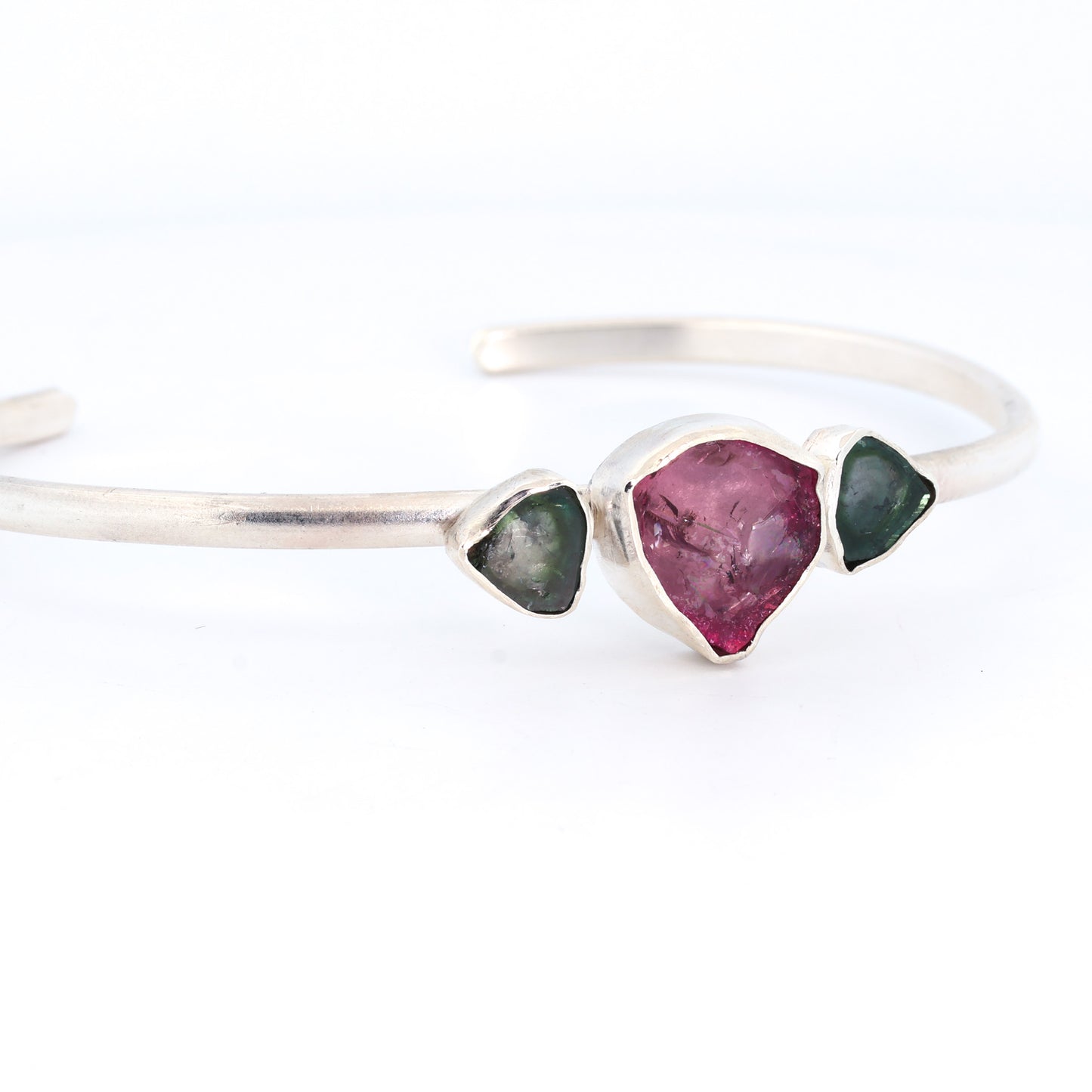 Sterling Silver & Tourmaline Bracelet
