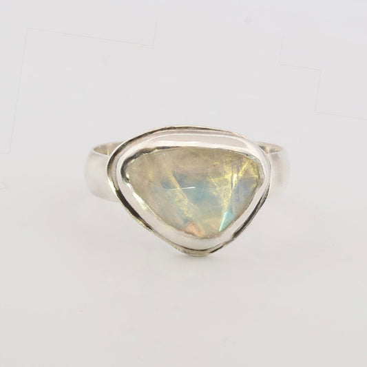 Moonstone Silver Ring