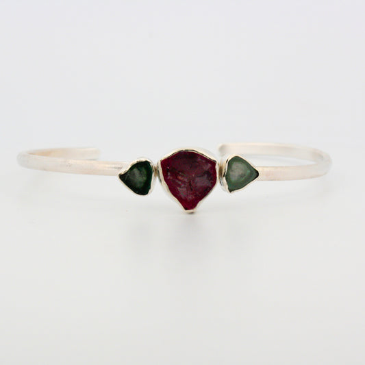 Sterling Silver & tourmaline Bracelet
